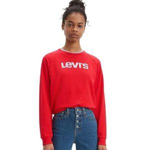 Levi's Sweatshirt (red, sz S)